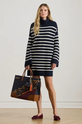 Vlněné šaty Lauren Ralph Lauren