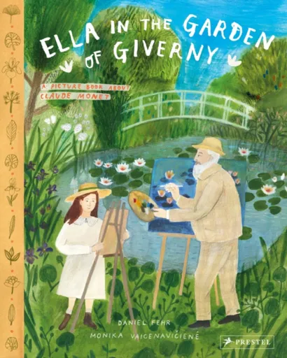 Ella in the Garden of Giverny - Daniel Fehr