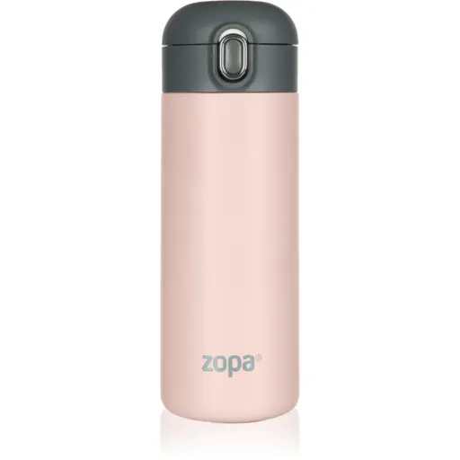 Zopa Thermo Bottle termoska s brčkem Candy Pink 400 ml