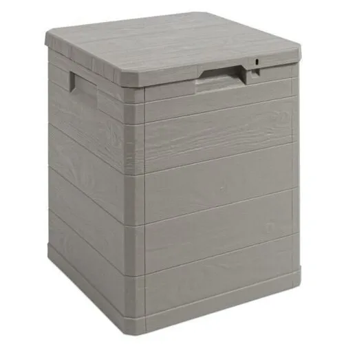 Úložný box na polstry Woody šedá, 90 l