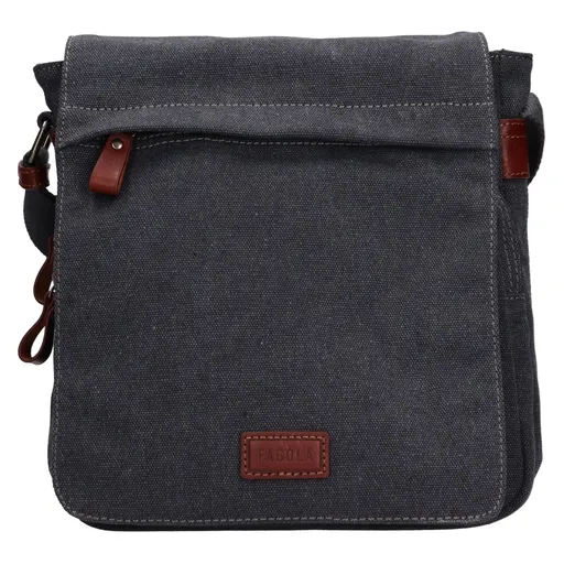 Pánská taška přes rameno Fagola Lyon - modro-šedá