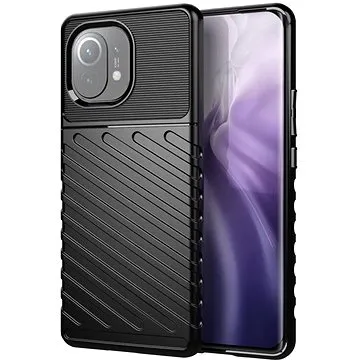 Thunder silikonový kryt na Xiaomi Mi 11, černý (HUR28565)