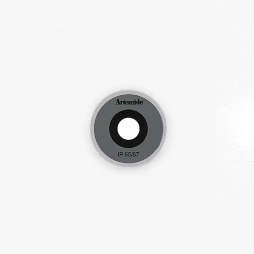 Artemide Ego 55 Flat downlight 32d 3000K kruh Inox IK10 T42009WFLW00