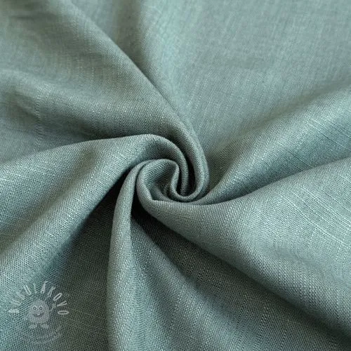 Viskóza se lnem PREMIUM dark old green