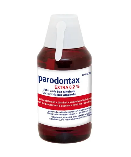 Parodontax Extra 0,2 % ústní voda bez alkoholu 300 ml