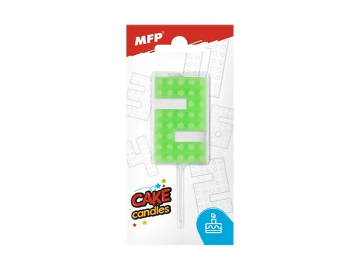 Dortová svíčka MFP blok č. 2 zelená
