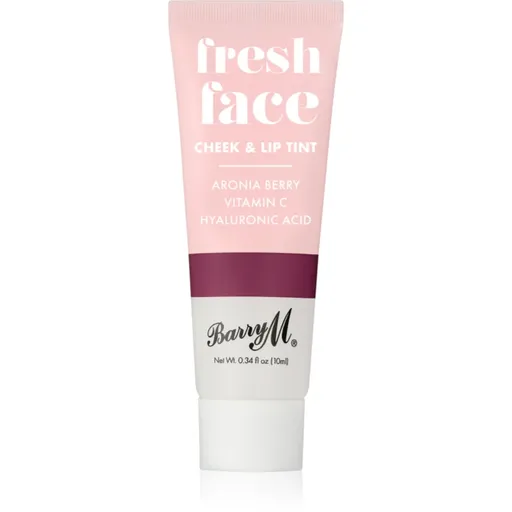 Barry M Fresh Face multifunkční líčidlo na rty a tváře odstín Blackberry 10 ml