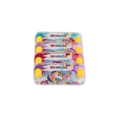 Vodní hra hlavolam jednorožec 4 druhy - červená