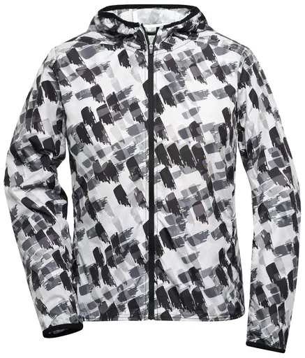 James & Nicholson (Daiber) Lehká dámská sportovní bunda JN533 - Černě potištěná | L