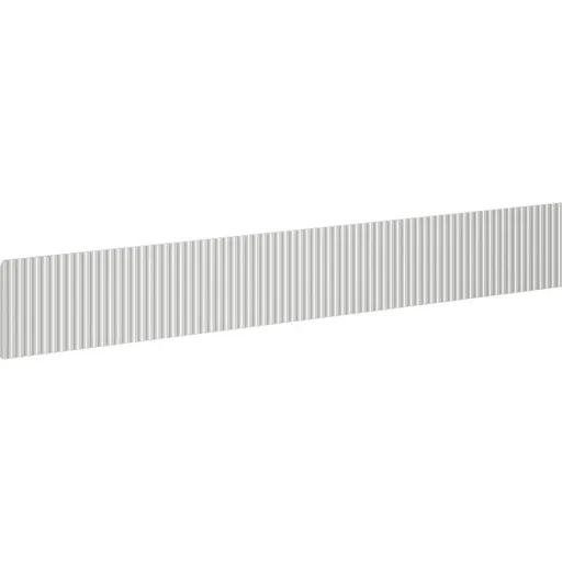 MEXEN Rivel čelo pro koupelnovou skříňku reliéf 140 x 20, šedý mat 91A20-1400-235-1-62