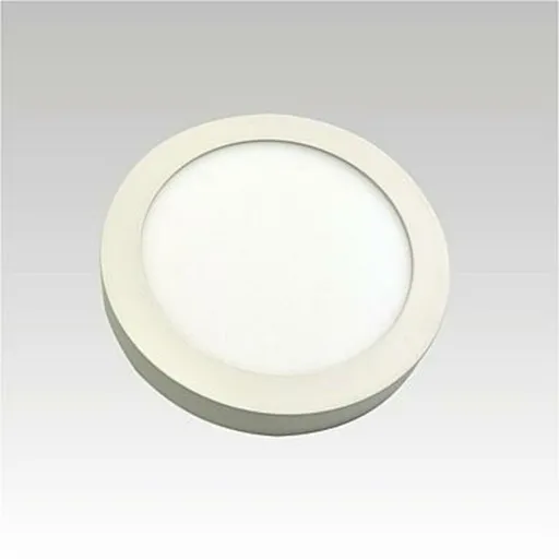 NBB RIKI-P LED 240V 18W 3000K, bílé, pr.225x40mm IP40 253400050