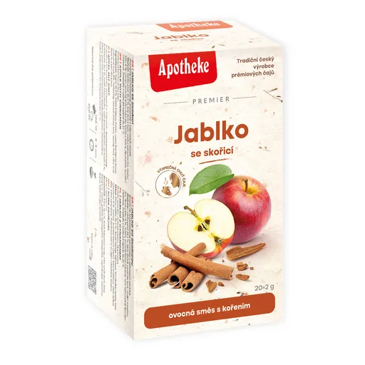 Apotheke Jablko se skořicí porcovaný čaj 20x2 g