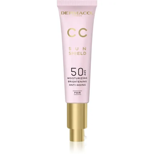 Dermacol CC Sun Shield CC krém s omlazujícím účinkem SPF 50 odstín Fair 30 ml