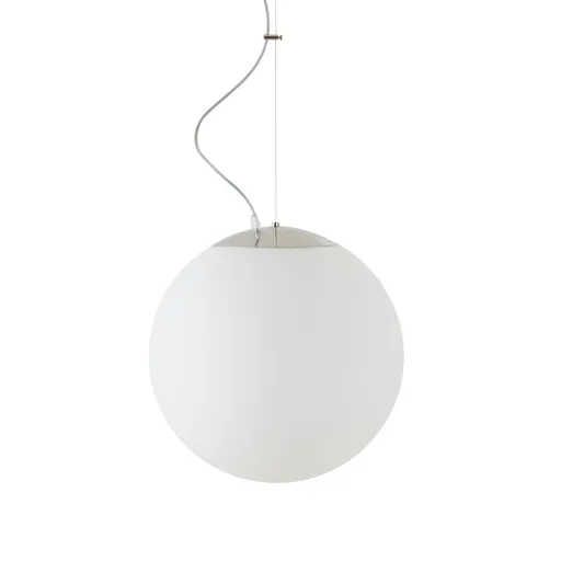 OSMONT ADR62664 ADRIA L3 HP závěsné skleněné svítidlo nerez leštěná / bílá IP40 4000 K 52W LED DALI