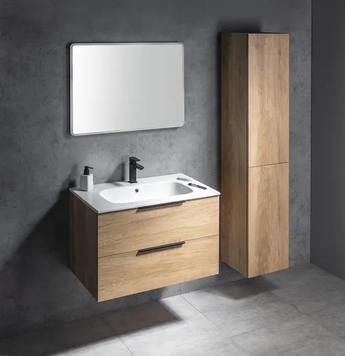 SAPHO Koupelnový set CIRASA 81, dub alabama KSET-031