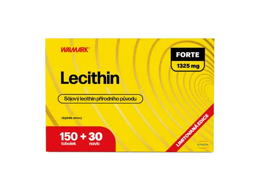 Walmark Lecithin Forte 1325 mg 150+30 tobolek