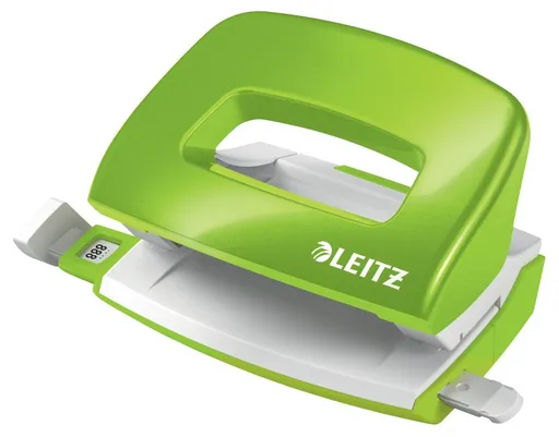 LEITZ Mini děrovačka NeXXt 5060, zelená