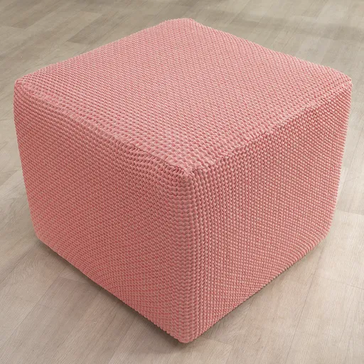 Super strečové potahy NIAGARA korálová taburet (40 - 60 cm)