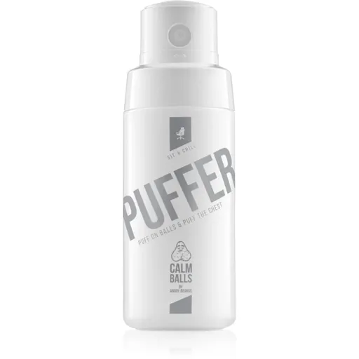 Angry Beards Puffer Sit & Chill čisticí pudr na intimní partie 57 g