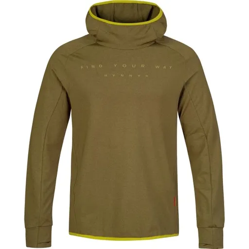 Hannah THONY HOODY Pánská mikina, khaki, velikost