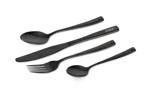 Fox Sada příborů Cookware Black Stainless Cutlery Set,Fox Sada příborů Cookware Black Stainless Cutlery Set