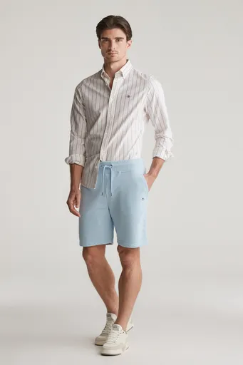 TEPLÁKOVÉ ŠORTKY GANT REG SHIELD SWEAT SHORTS FRESH BLUE