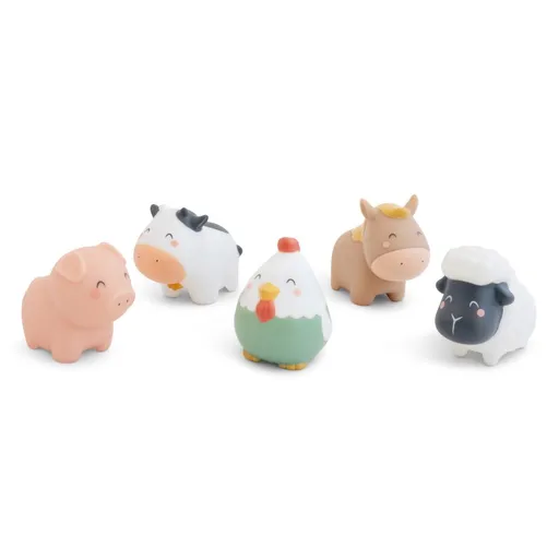 Saro Baby hračky do vody Funny Farm 5ks