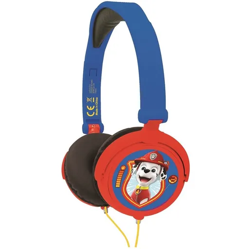 Lexibook Skládací drátová sluchátka Tlapková patrola