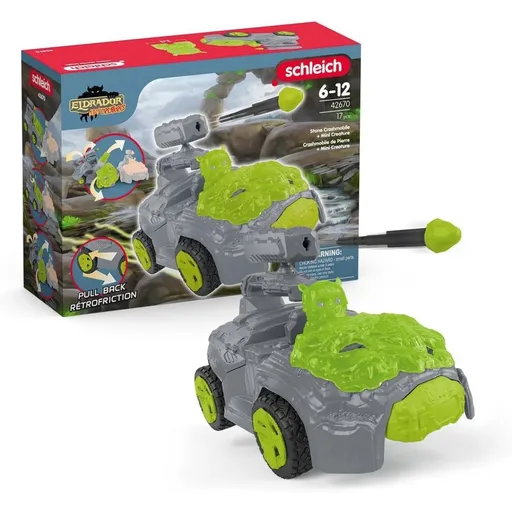 Schleich 42670 Kamenný crashMobile s figurkou Mini Creature