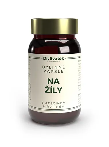 Dr. Svatek Bylinné kapsle Na žíly s aescinem a rutinem 45 kapslí