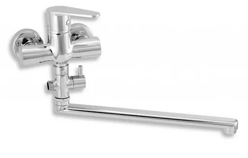 NOVASERVIS Paneláková bez příslušenství 100mm Titania Fresh chrom 96673/1,0