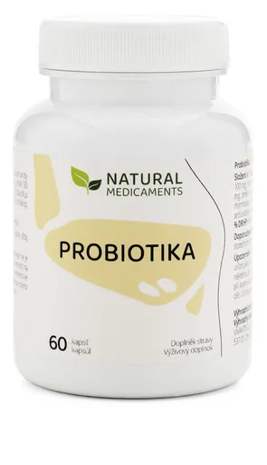 Natural Medicaments Probiotika 60 kapslí