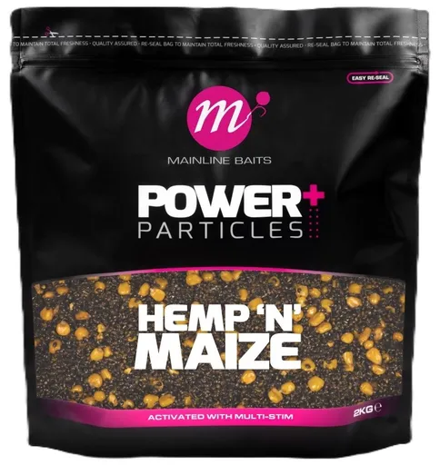 Mainline ochucený partikl power+ hemp 'n' maize 2 kg