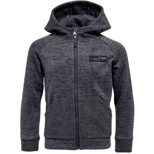 LOAP GOLEM Chlapecká outdoorová mikina, tmavě šedá, velikost 134-140