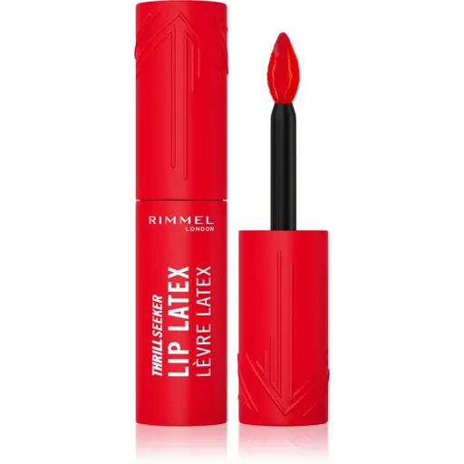 Rimmel Thrill Seeker Lip Latex tekutá rtěnka odstín 350 Spicy 6 ml