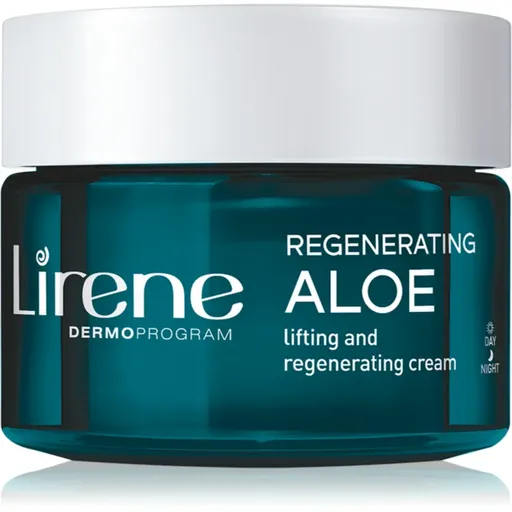 Lirene Hydration & Nourishment Regenerating Aloe regenerační liftingový krém s aloe vera a bambuckým máslem 50 ml