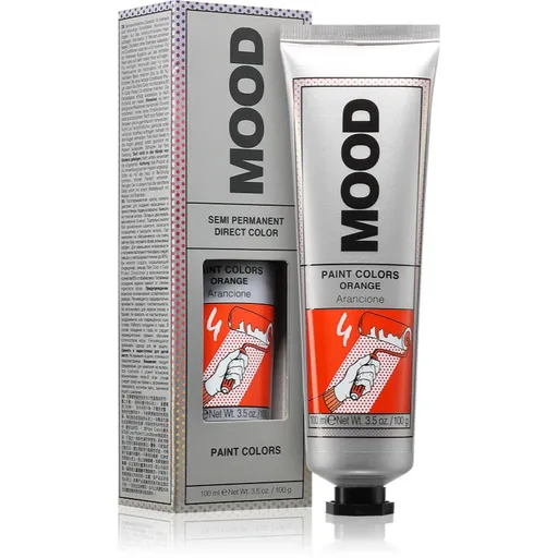 MOOD Paint Colors semipermanentní barva na vlasy odstín Orange 100 ml