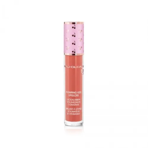 Naj-Oleari Plumping Kiss Lip Gloss lesk na rty s efektem zvětšení rtů - 05 peach sorbet 6ml