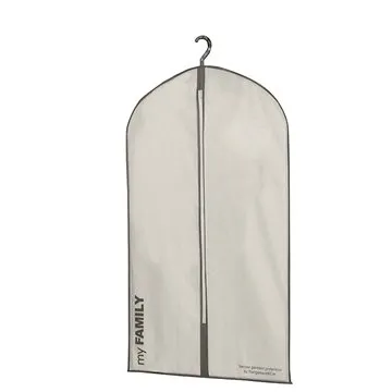 Compactor obal na oblek a krátké šaty 60 x 100 cm – My Family, bílý (RAN630)