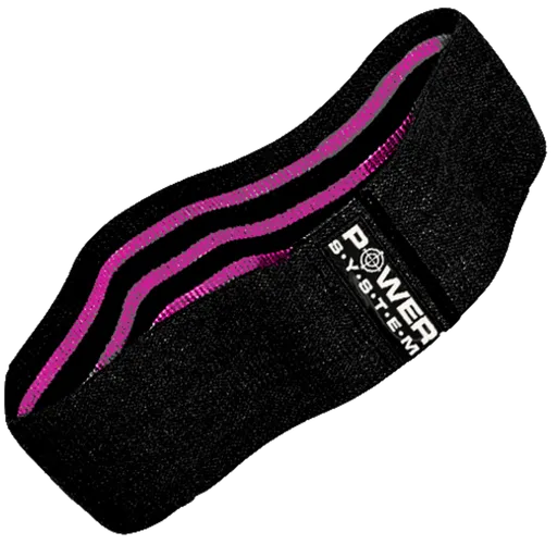 Power System Booty Band level 1 těžká - růžová