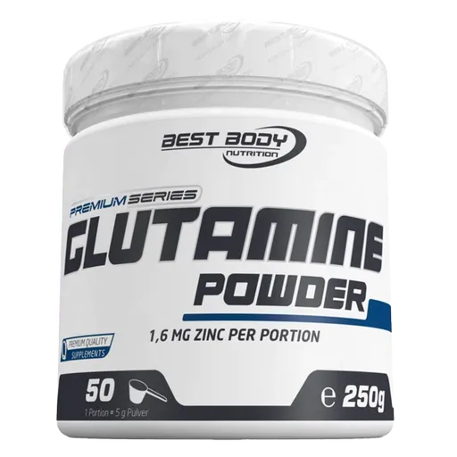 Best Body L-Glutamine powder 250g - bez příchutě