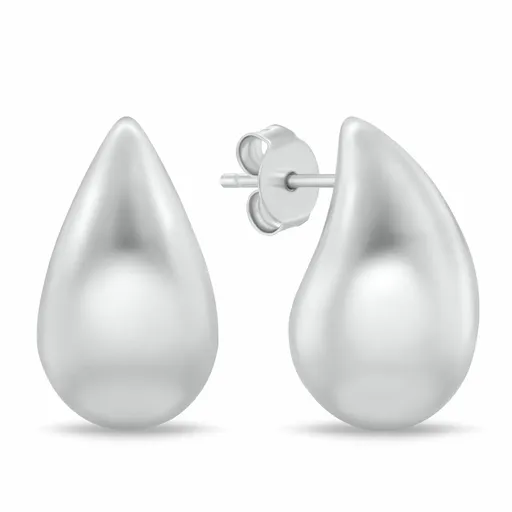 Brilio Silver Půvabné stříbrné visací náušnice Tear drop EA1090W