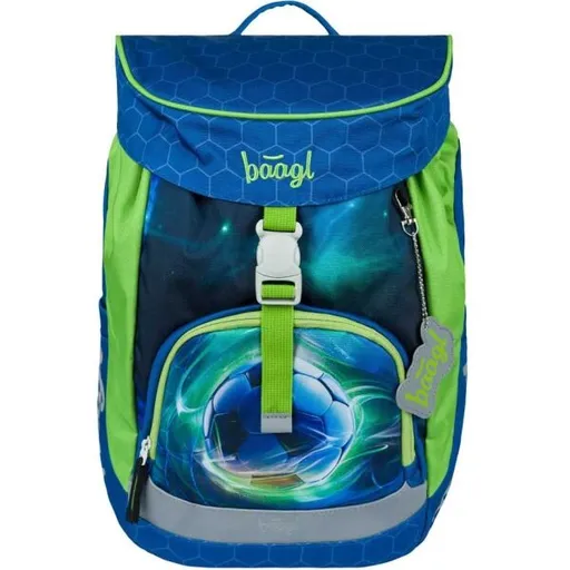 BAAGL AIRY FOTBAL MÍČ Školní batoh, modrá, velikost