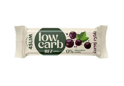 4Slim Čekanková tyčinka Low Carb černý rybíz 35 g
