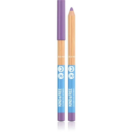 Rimmel Kind & Free tužka na oči s intenzivní barvou odstín 3 Grape 1,1 g