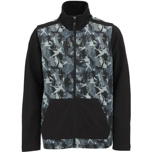 Umbro JUSS Chlapecká mikina, černá, velikost 128-134