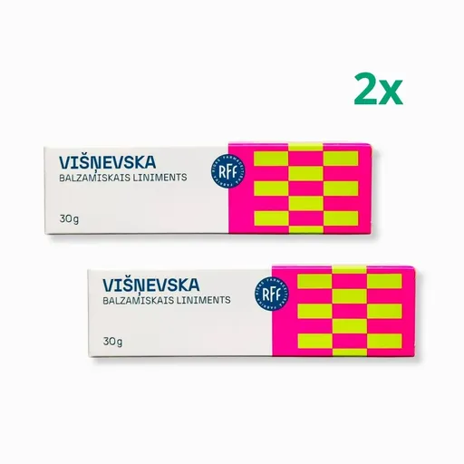 Zvýhodněný set: 2x Višněvského balzám na revitalizaci pokožky - 30g - HealthNA