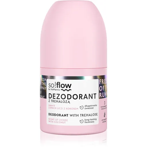 so!flow Deodorant deodorant roll-on pro ženy Scent Of Lychee with Coconut 50 ml