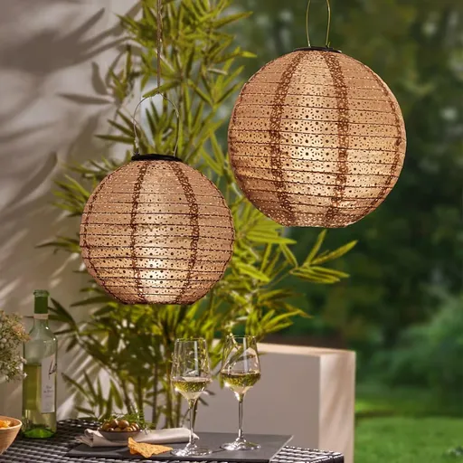 Die moderne Hausfrau Solární lampion, 25 cm