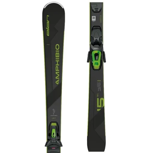 Elan AMPHIBIO 15 TI SX + ELS 11.0 Sjezdové lyže, černá, velikost